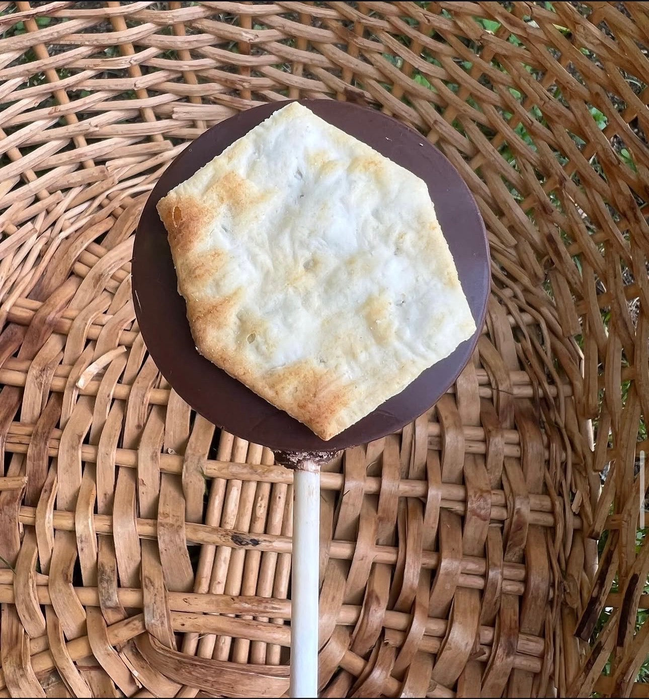 dark chocolate matzo